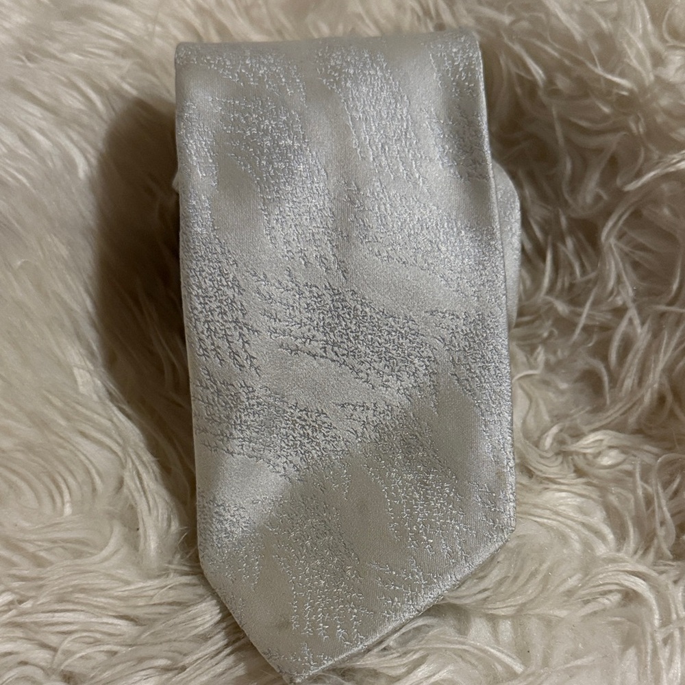 Elegant Silver Tie